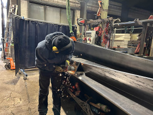 Pro čápy v Hranicích vzniká unikátní socha z oceli, na jaře jim poskytne nové útočiště