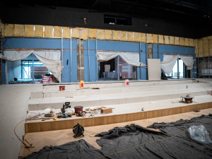 Rozsáhlá rekonstrukce kulturního domu v Zábřehu za 120 milionů se chýlí ke konci. Otevření bude v září