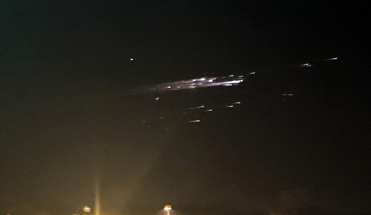 Padající družice 19. února nad Českou republikou