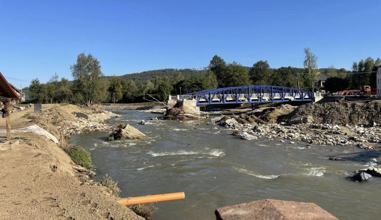 Zářijové povodně devastovaly Mikulovice na Jesenicku.
