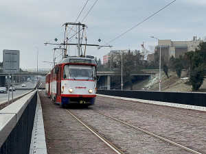 Po zmodernizované trati v Olomouci už sviští tramvaje. Město chystá další významné investice