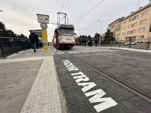 Po zmodernizované trati v Olomouci už sviští tramvaje. Město chystá další významné investice