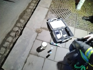 Hasiče zalarmoval únik neznámé látky do přítoku Bečvy v Přerově