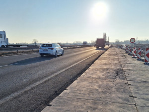 Na D35 u Olomouce začne čtyřměsíční omezení, na vytíženou dálnici se bude napojovat nový úsek