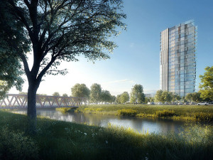 Spor o Šantovka Tower k Ústavnímu soudu? Olomoučtí zastupitelé dnes stížnost odmítli