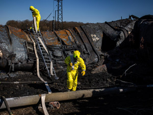 Největší havárie v Evropě za 30 let. Odstraňování uniklého benzenu může na Přerovsku trvat až dva roky