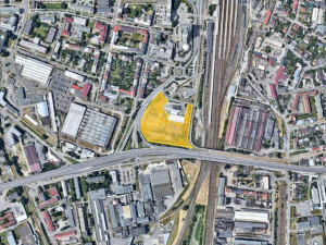 Stovky bytů, obchody i kanceláře. Smetanka park u nádraží v Olomouci má mít přes 20 pater