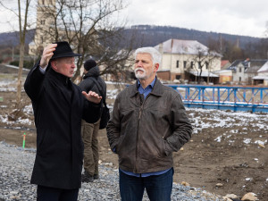 Utajovaná návštěva: prezident Pavel zavítal na Jesenicko, ocenil práci i solidaritu po povodních