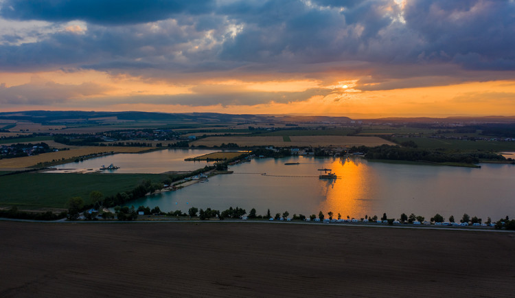 Pískovna Náklo u Olomouce - ilustrační foto