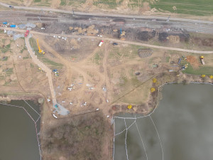 Je to pocit zmaru, říká chatař od hustopečského jezera zamořeného benzenem