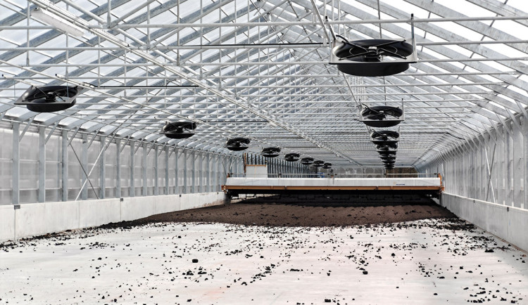 Litovel zprovoznila solární sušárnu kalů. Materiál poputuje do hranické cementárny