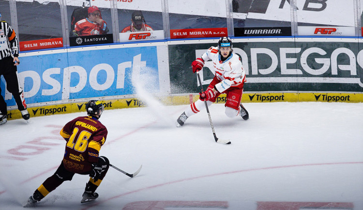 HC Olomouc - HC Dukla Jihlava - ilustrační foto