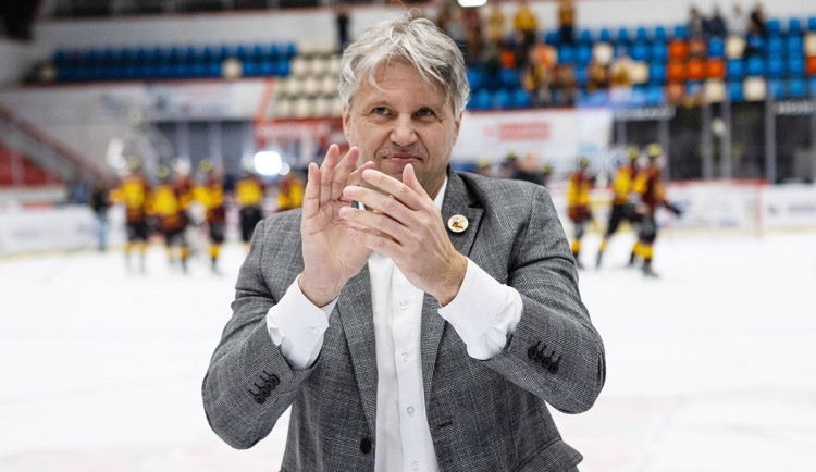 Trenér a jednatel HC Olomouc Jan Tomajko
