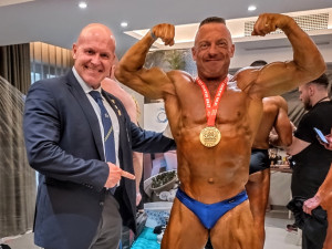 Zlato z Malty i Vídně. Kulturista z Hané Patrik Šerý úspěšně odstartoval sezonu