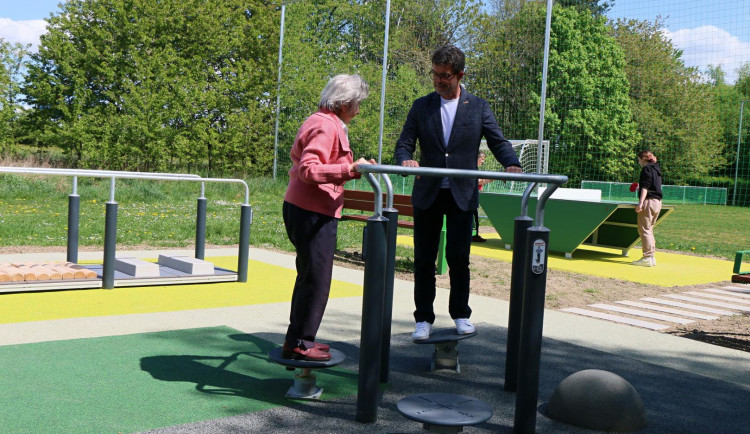 České Budějovice mají nové plácky pro starší spoluobčany