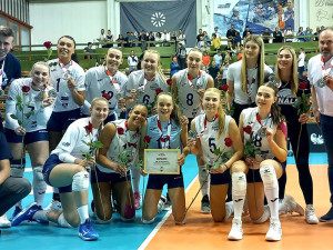 Olomoucké volejbalistky vybojovaly cenné stříbrné medaile.