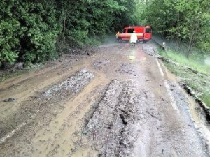Silné bouřky na Přerovsku. V několika obcích zasahují hasiči