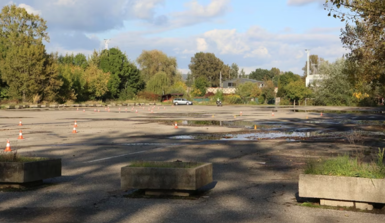 Zanedbaná plocha u Klášterního Hradiska se promění v lesopark s nábřežím