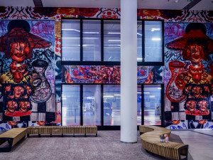 Šantovku oživil nový mural. Nese v sobě skrytý význam
