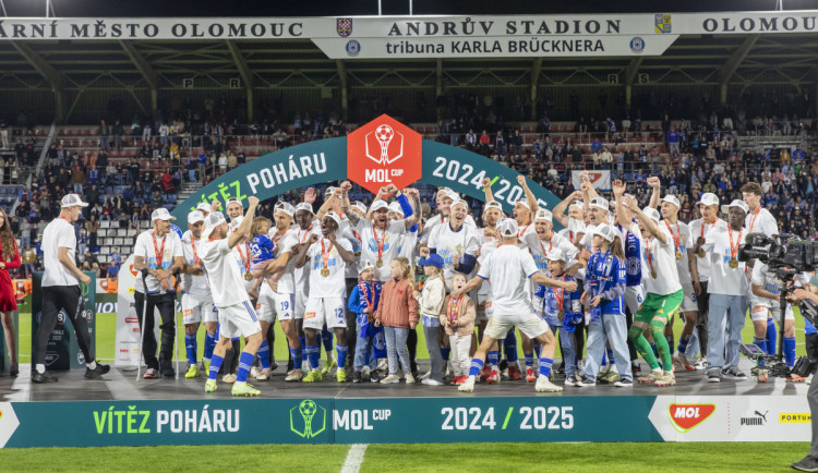 Sigma ovládla finále proti Spartě. Olomouc po 13 letech slaví triumf v Českém poháru