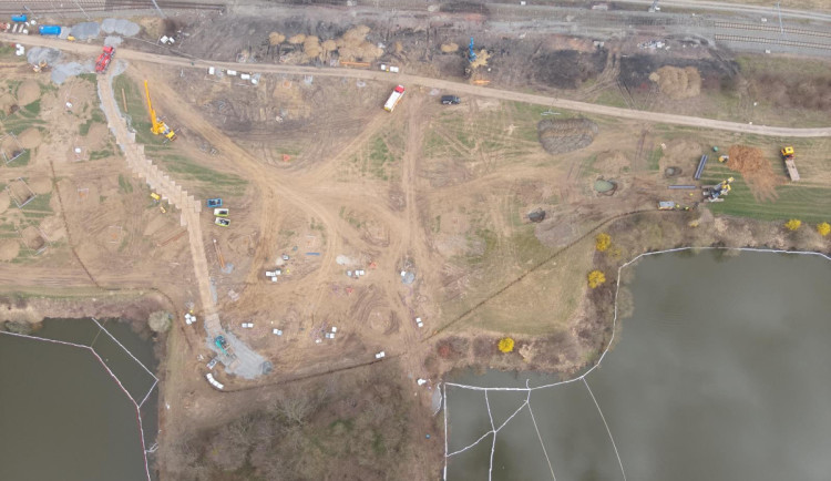 Oblast havárie vlaku s benzenem v Hustopečích nad Bečvou - ilustrační foto