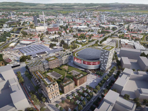 Hokej, kulturní akce i záchytné parkoviště. Jaké jsou představy o nové aréně v Olomouci?
