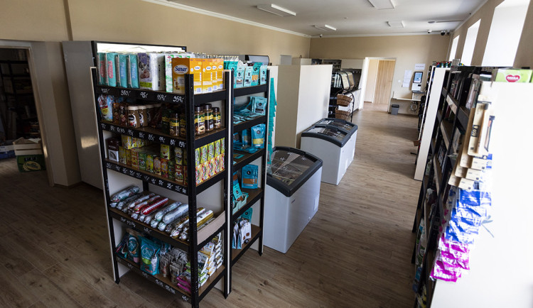 Samoobslužná prodejna v Měrotíně - ilustrační foto