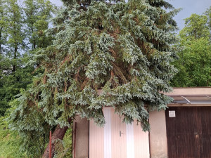 Přívaly vody i krupobití. Hasiči po bouřkách zasahují na Přerovsku