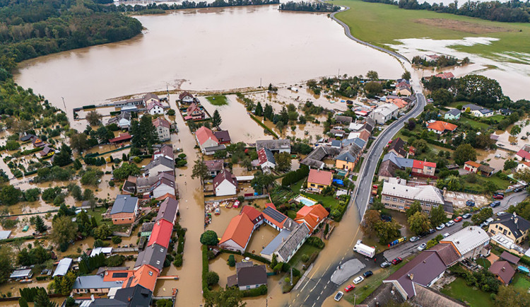 Povodně v září 2024 zasáhly v Olomouci nejvážněji městskou části Chomoutov