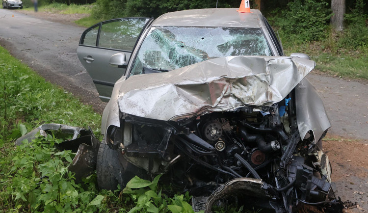 Dopravní nehoda u obce Vilémov