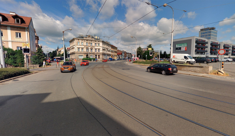 Na pomezí ulic Palackého a Litovelská proběhne rozsáhlá rekonstrukce kolejí a další infrastruktury