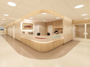 Vizualizace prostor šternberské porodnice po dokončení modernizace