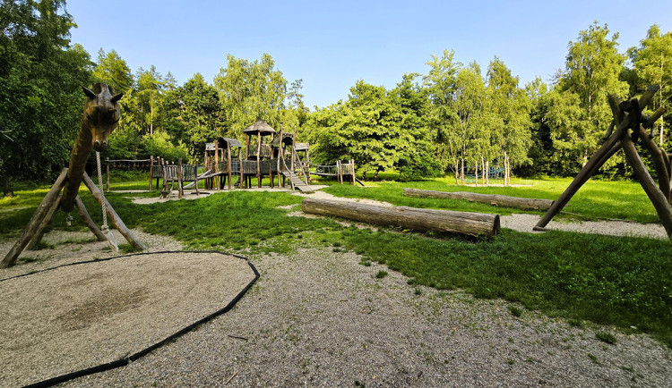 Dětské hřiště u Zoo Olomouc