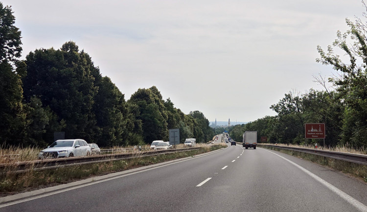 Dálnice D35 u Olomouce