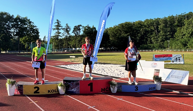 Radek Kalenda z SDH Panská Lhota uspěl na MČR v Kolíně. Domů si dovezl bronz