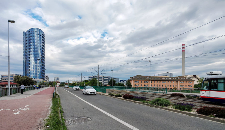 Třída Kosmonautů v Olomouci - ilustrační foto
