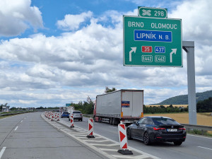 VIDEO: Už se to blíží. Otevření D1 u Přerova odblokuje provoz také u Lipníku nad Bečvou