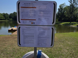 Hurá na Lagunu v Přerově. Po lanovce pro děti zde začaly fungovat vodní šlapadla