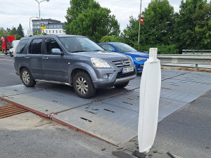 Plynuleji po páteřní silnici Olomouce. Poničená část mostu se dočká opravy v závěru roku