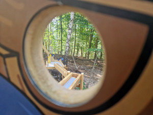 Lanovkou za kuličkodráhami. Hrubá Voda láká na trendy atrakci i poznávání přírody