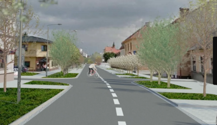 Vizualizace projektu Plumlovské ulice