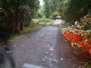 Bouřky v Olomouckém kraji