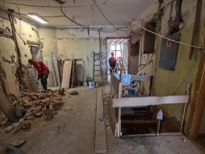 Nábytek do opravované budovy staré mohelnické radnice vyrobí vězni z Mírova