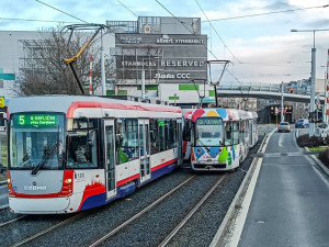 V srpnu nepojedou tramvaje v Olomouci ani na Nové Sady. V plánu je oprava u Šantovky