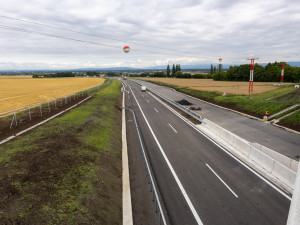 FOTOGALERIE: Klíčový úsek D35 vyhlíží otevření. Úleva pro šoféry u Olomouce nastane od neděle