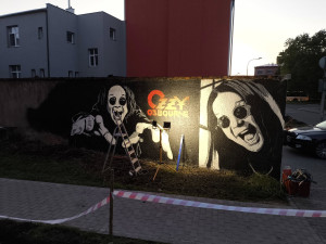 Prostějov pobláznil monumentální portrét krále temnoty a rockového velikána Ozzyho Osbourna