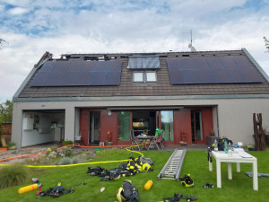 Hasiči měli plné ruce práce. Hořely rodinné domy v Čelechovicích na Hané a Kojetíně