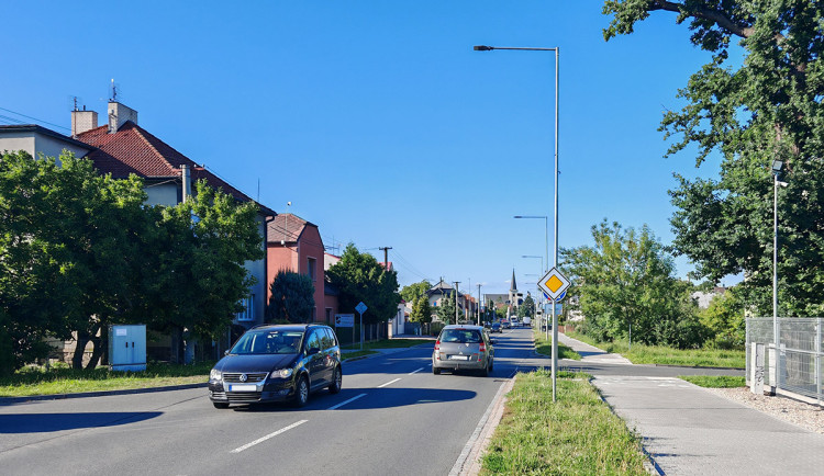 Silnice II/449 v Litovli - ilustrační foto