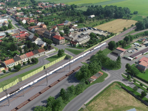 Nová nádraží i čtrnáct zrušených přejezdů. Začíná přestavba železnice mezi Přerovem a Kojetínem