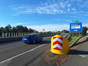 Ošemetný nájezd na D46 v Prostějově roky čeká na proměnu. ŘSD směřuje k přípravě území